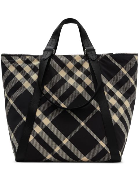 Burberry Festival check-pattern tote bag Women