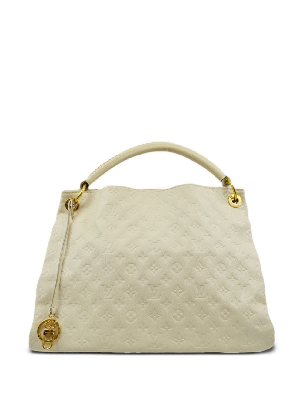 Pre-owned Louis Vuitton 2011 Artsy Mm Tote Bag In Neutrals