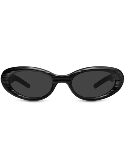 Gentle Monster Cuff oval-frame sunglasses
