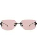 Gentle Monster Ttl square-frame sunglasses - Black