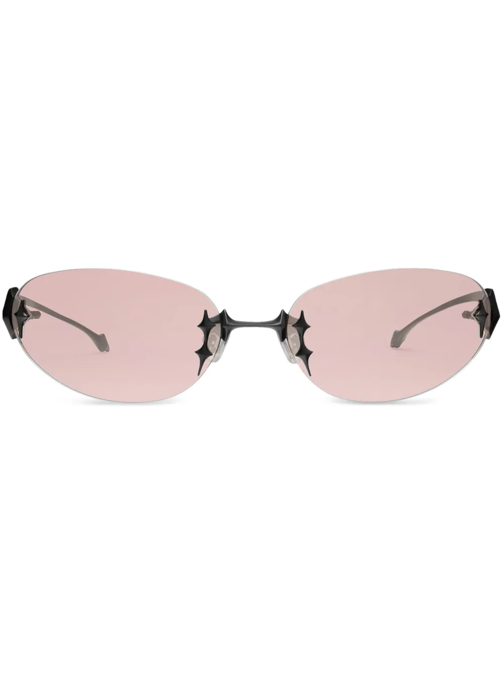 Gentle Monster Occhiali da sole Tta ovali - Nero