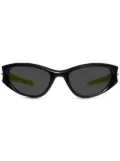 Gentle Monster Limitless S01 goggle-frame sunglasses - Black