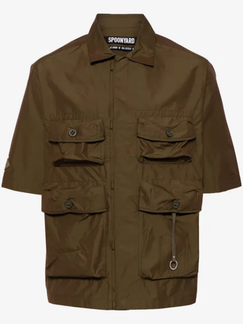 Spoonyard short-sleeve military shirt