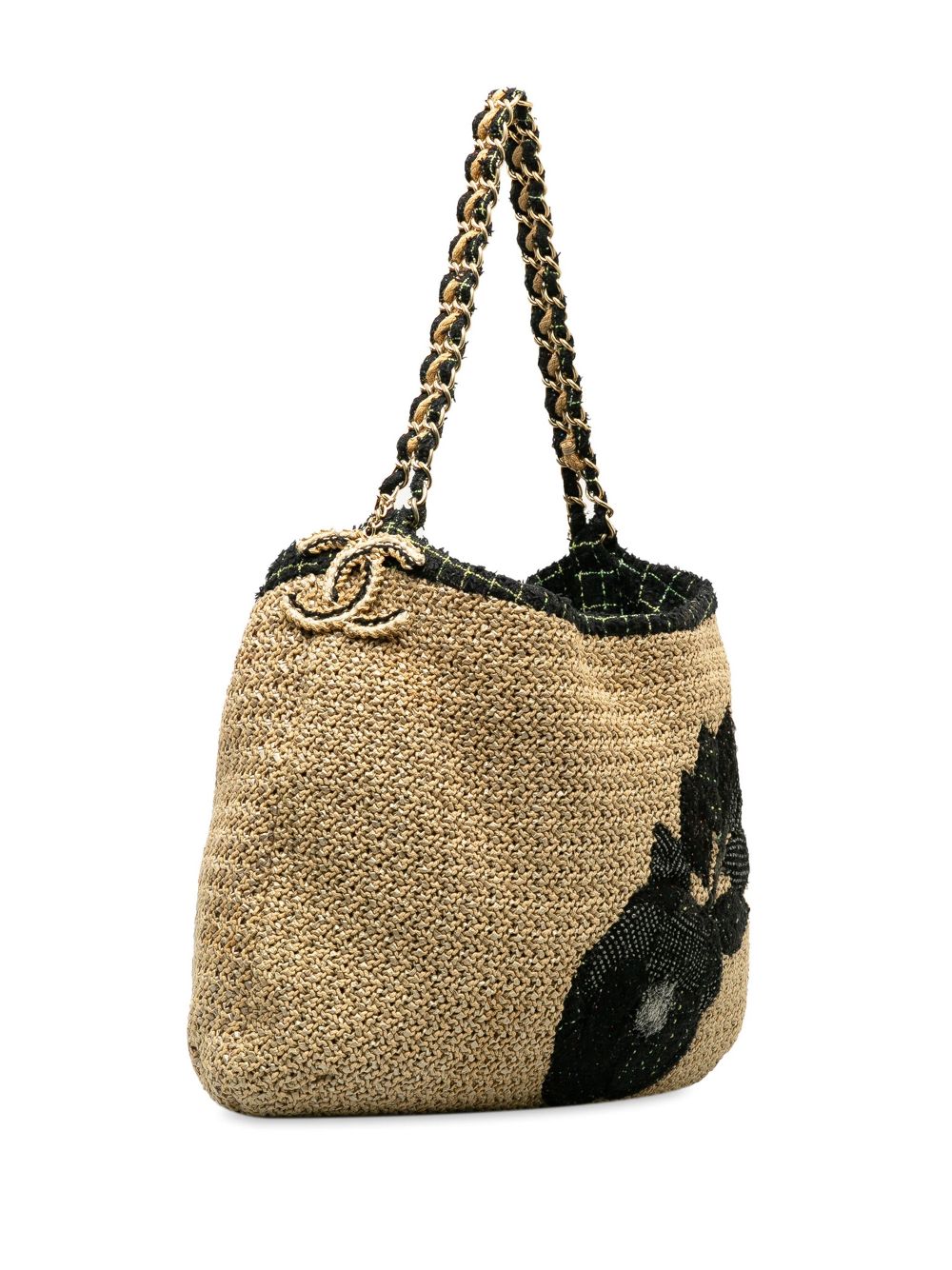 CHANEL 2009-2010 Chanel Coco Country Camellia tote bag Women