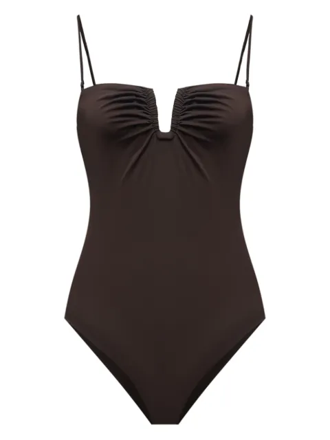 12 STOREEZ cut-out bandeau swimsuit