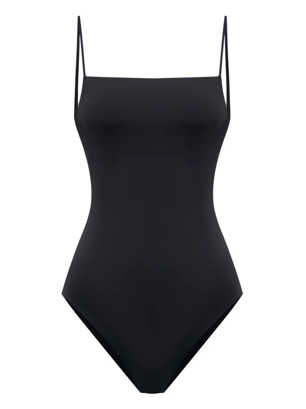 12 Storeez Low-back Swimsuit In Black