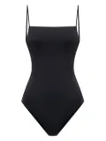 12 STOREEZ low-back swimsuit - Black