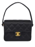 CHANEL Pre-Owned 1995 mini Classic Square Flap shoulder bag - Black
