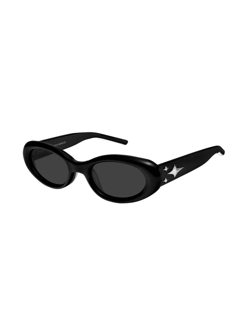 gentlemonster Gentle Monster Cuff zonnebril met ovalen montuur - Zwart