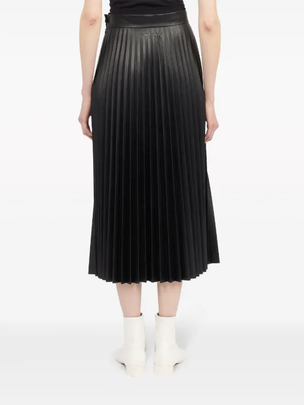 スカート Maison Margiela Black Twill Skirt Maison Margiela Skirt Black Womens Maison Margiela