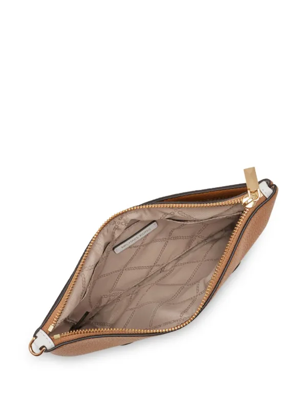 Michael Kors Large Jet Set Clutch Bag Brown FARFETCH AO