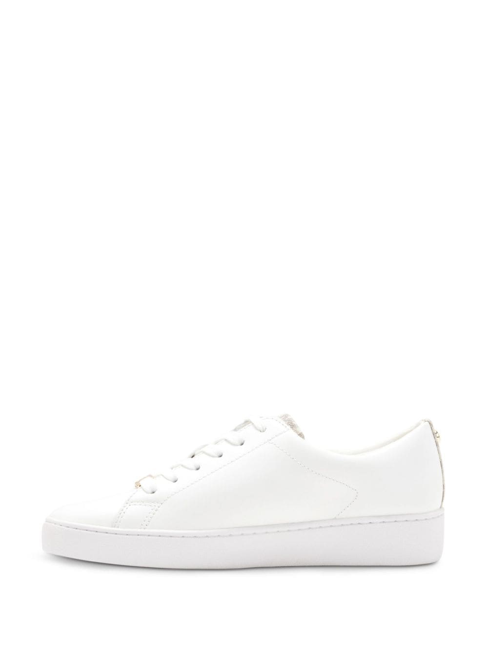 Shop Michael Kors Keaton Leather Sneakers In White