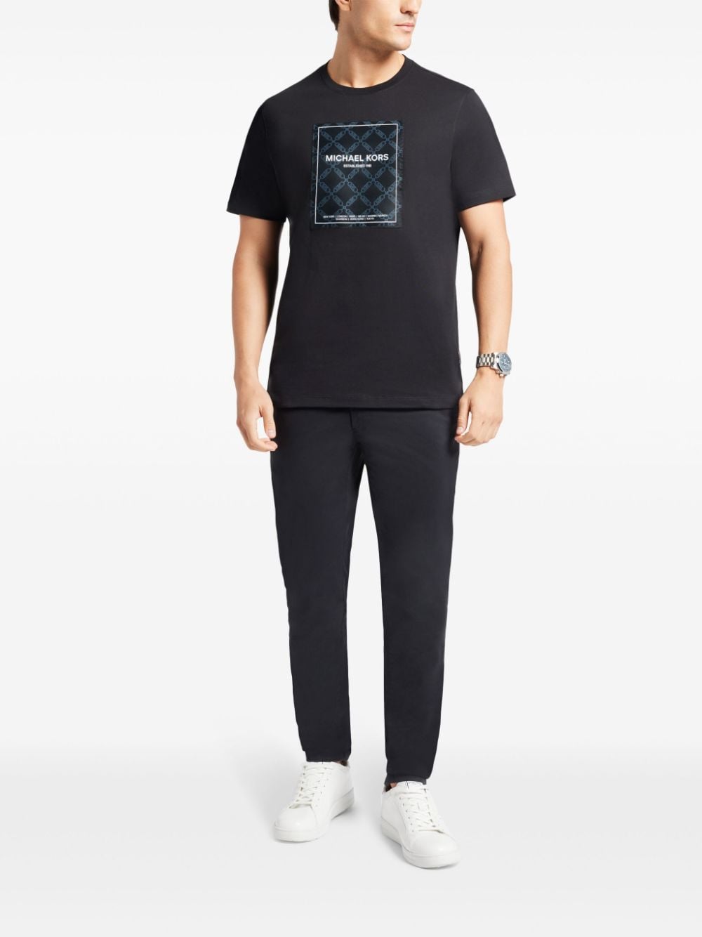 Michael Kors T-shirt met print - Zwart