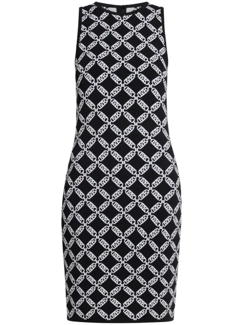 Robe sans manches à logo jacquard - Michael Michael Kors - Modalova