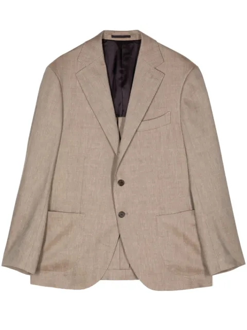 Man On The Boon. Drago herringbone single-breasted blazer