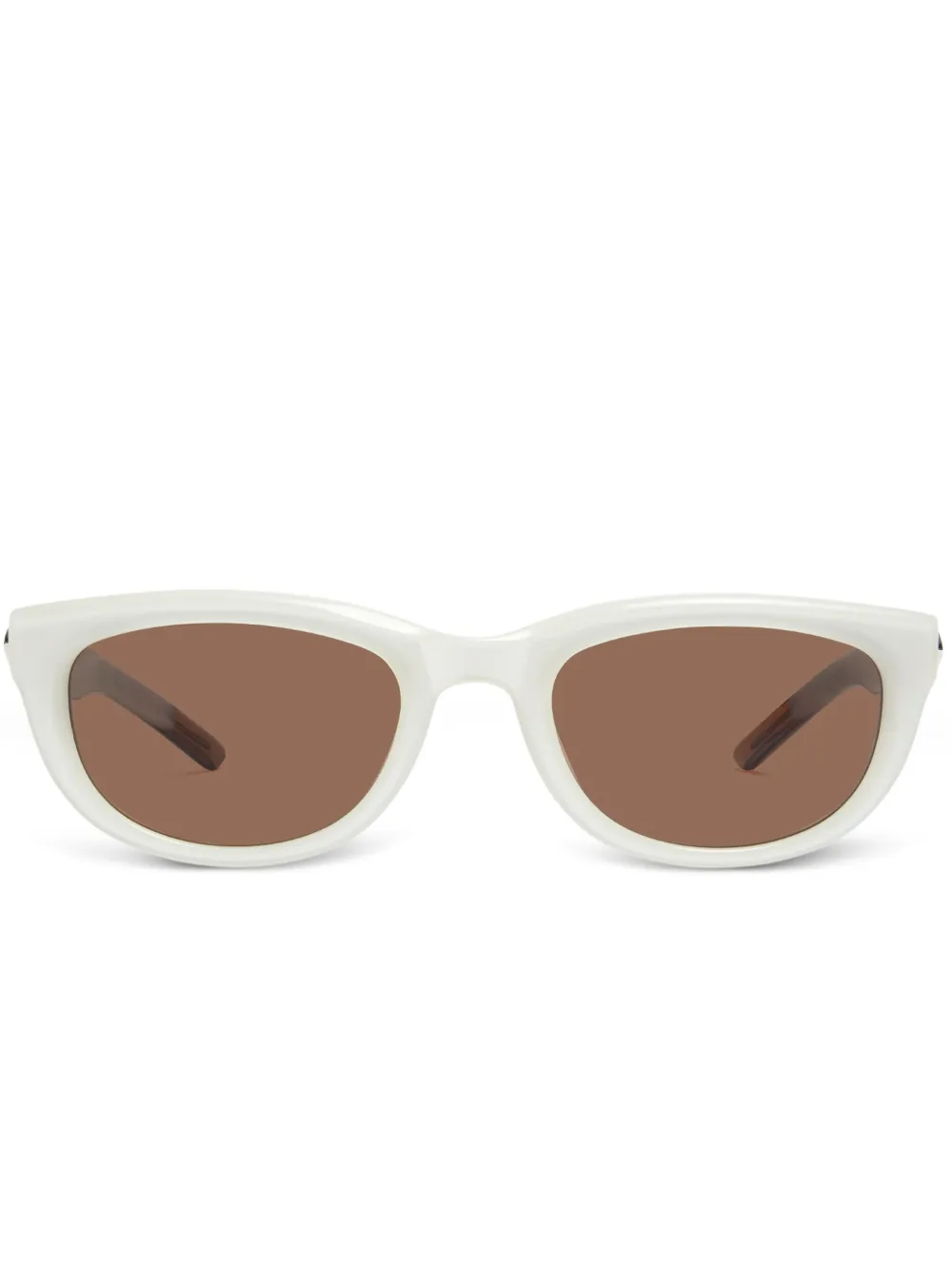 Gentle Monster Monochrome zonnebril met cat-eye montuur Wit