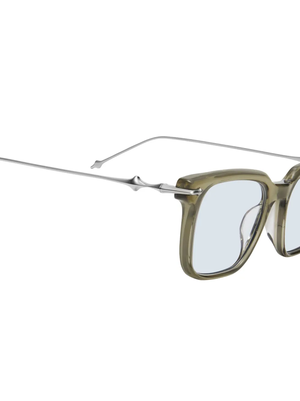 Gentle Monster Ego bril met vierkant montuur Groen
