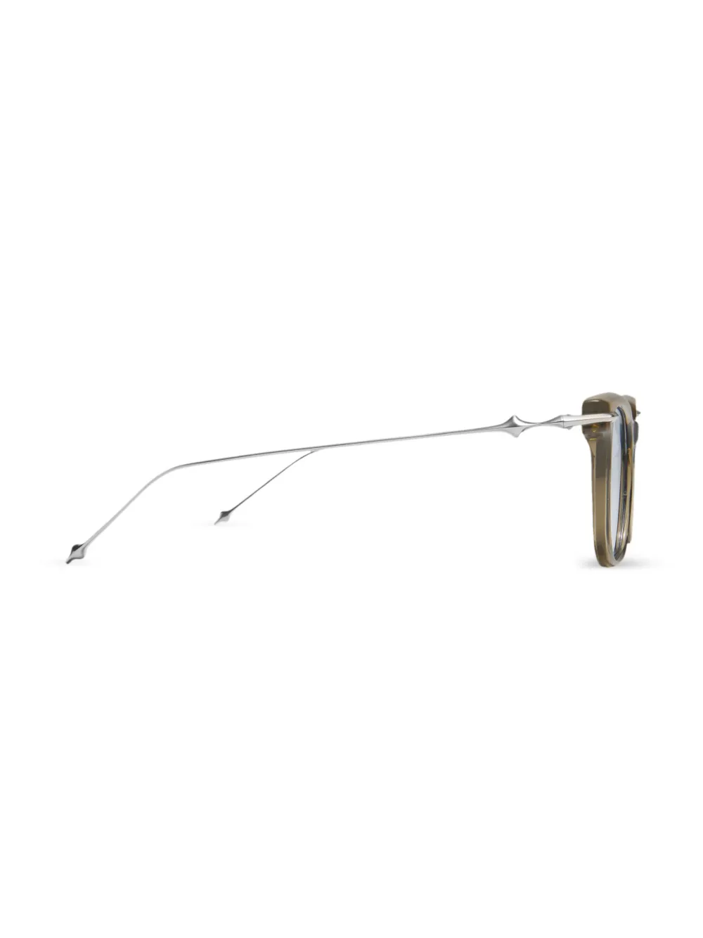 Gentle Monster Ego bril met vierkant montuur Groen