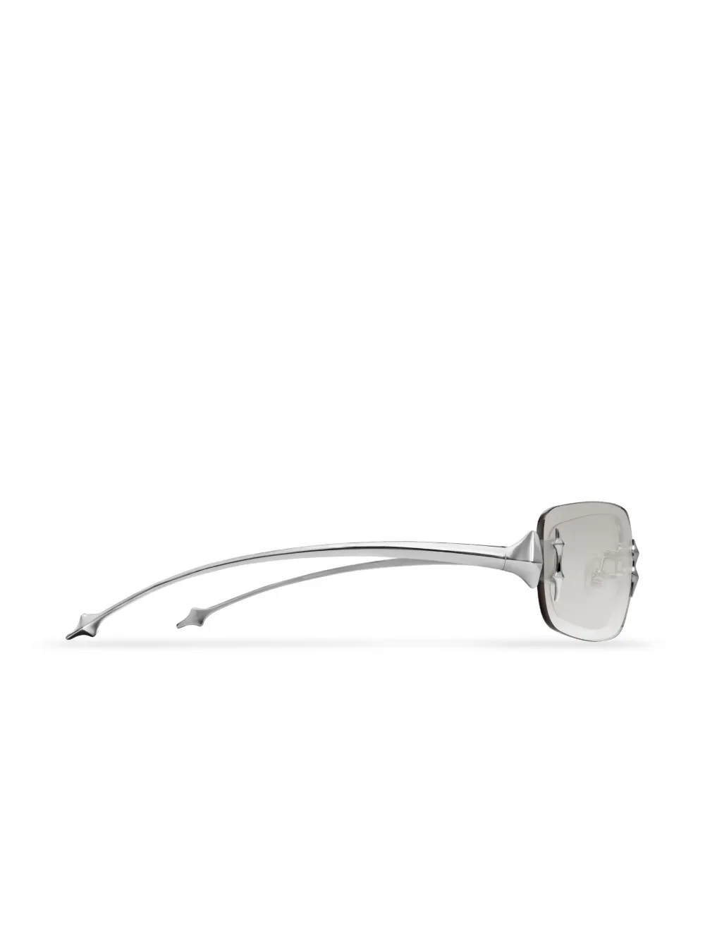 Gentle Monster Ttl zonnebril met vierkant montuur Zilver