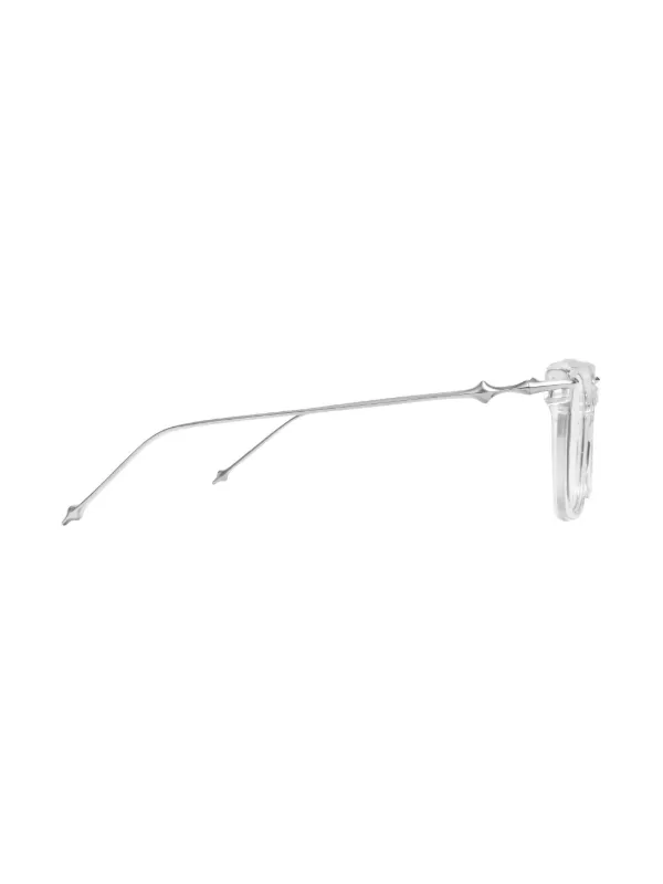 Gentle Monster Ego square-frame Glasses | White | FARFETCH CA