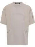 Spoonyard short-sleeve cotton T-shirt - Grey