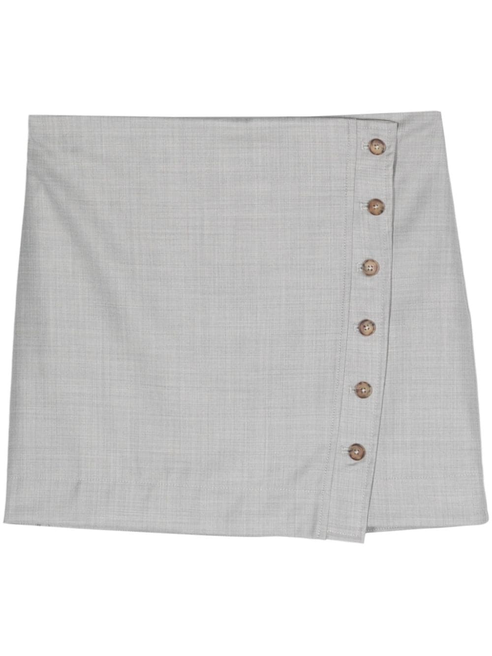 Mahaz virgin wool mini skirt