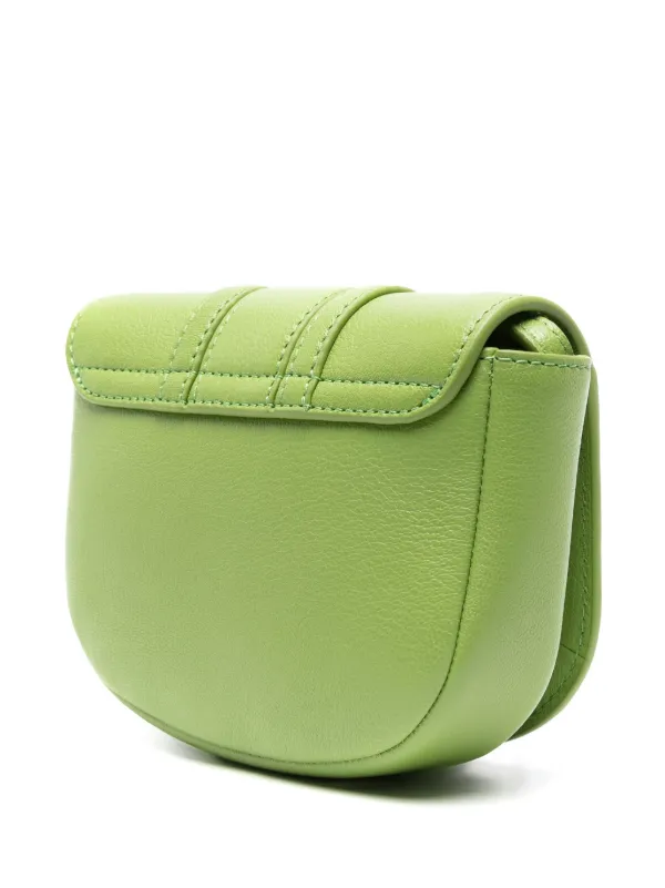 See By Chloe Mini Hana Leather Crossbody Bag Green FARFETCH IE