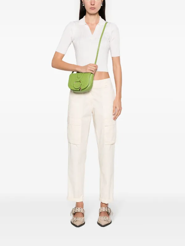 See By Chloe Mini Hana Leather Crossbody Bag Green FARFETCH UK