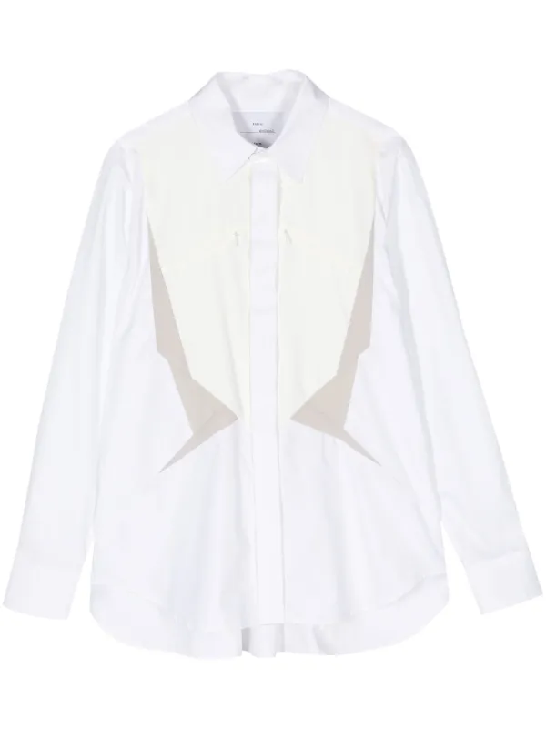 Fumito Ganryu ロングスリーブ シャツ | ホワイト | FARFETCH JP
