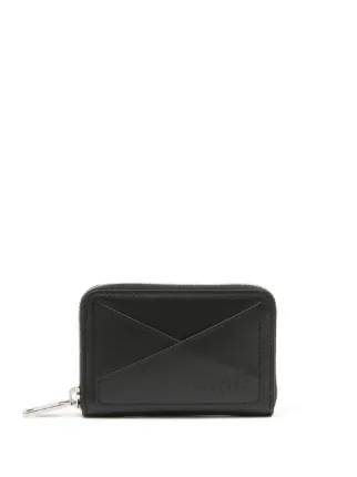 MM6/I4I4 6 JAPANESE 6 FLAPWALLETレター型 財布 MM6 Maison Margiela Japanese 6 Leather Wallet | Black | FARFETCH