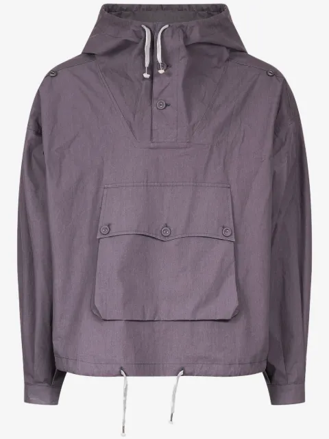 Maison Margiela chamarra revestida con capucha