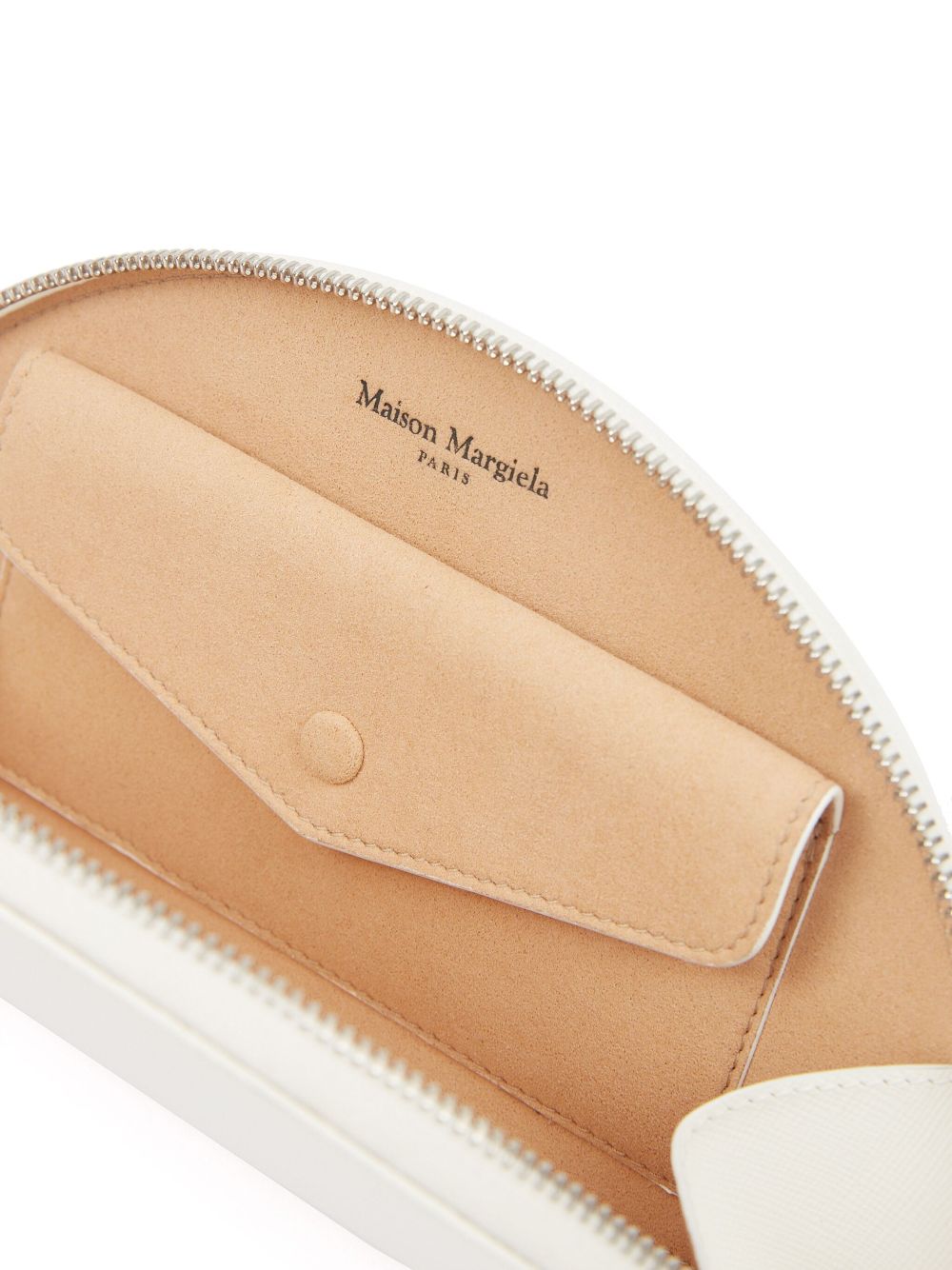 Maison Margiela Halfmoon leather clutch bag Men