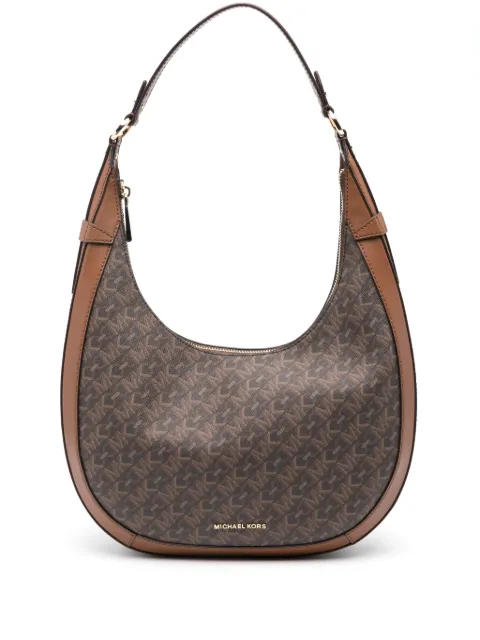 Michael Kors Preston monogram-pattern shoulder bag