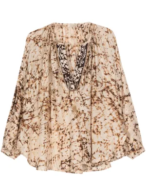 MES DEMOISELLES/BLOUSE PACANI：ブラウス MES DEMOISELLES/BLOUSE PACANI：ブラウス