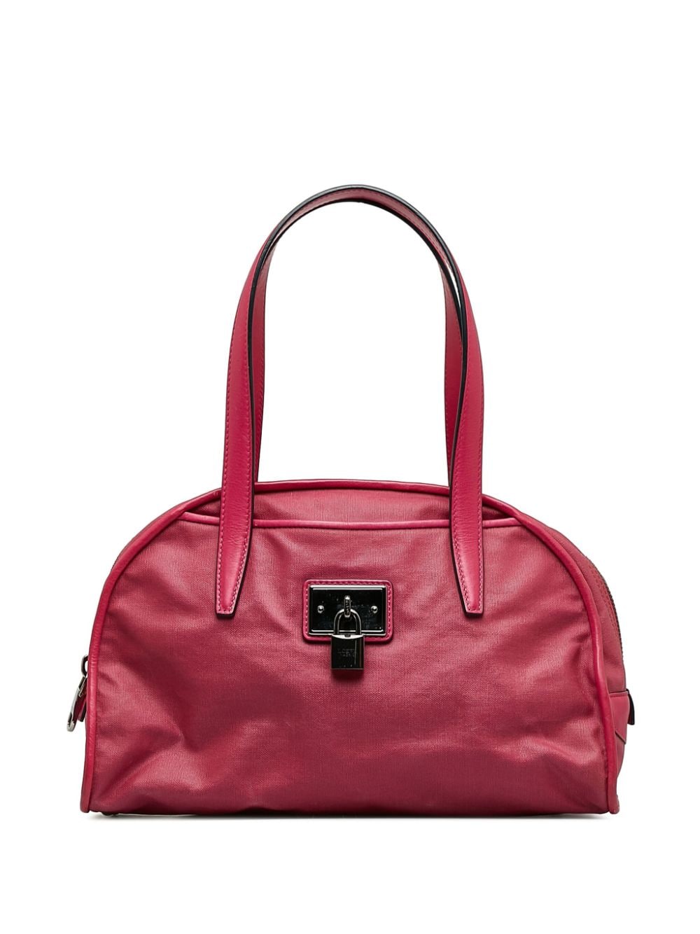 Pre-owned Loewe 2009 Logo-plaque Handbag In Pink
