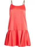 Michael Michael Kors peplum-hem satin minidress - Pink