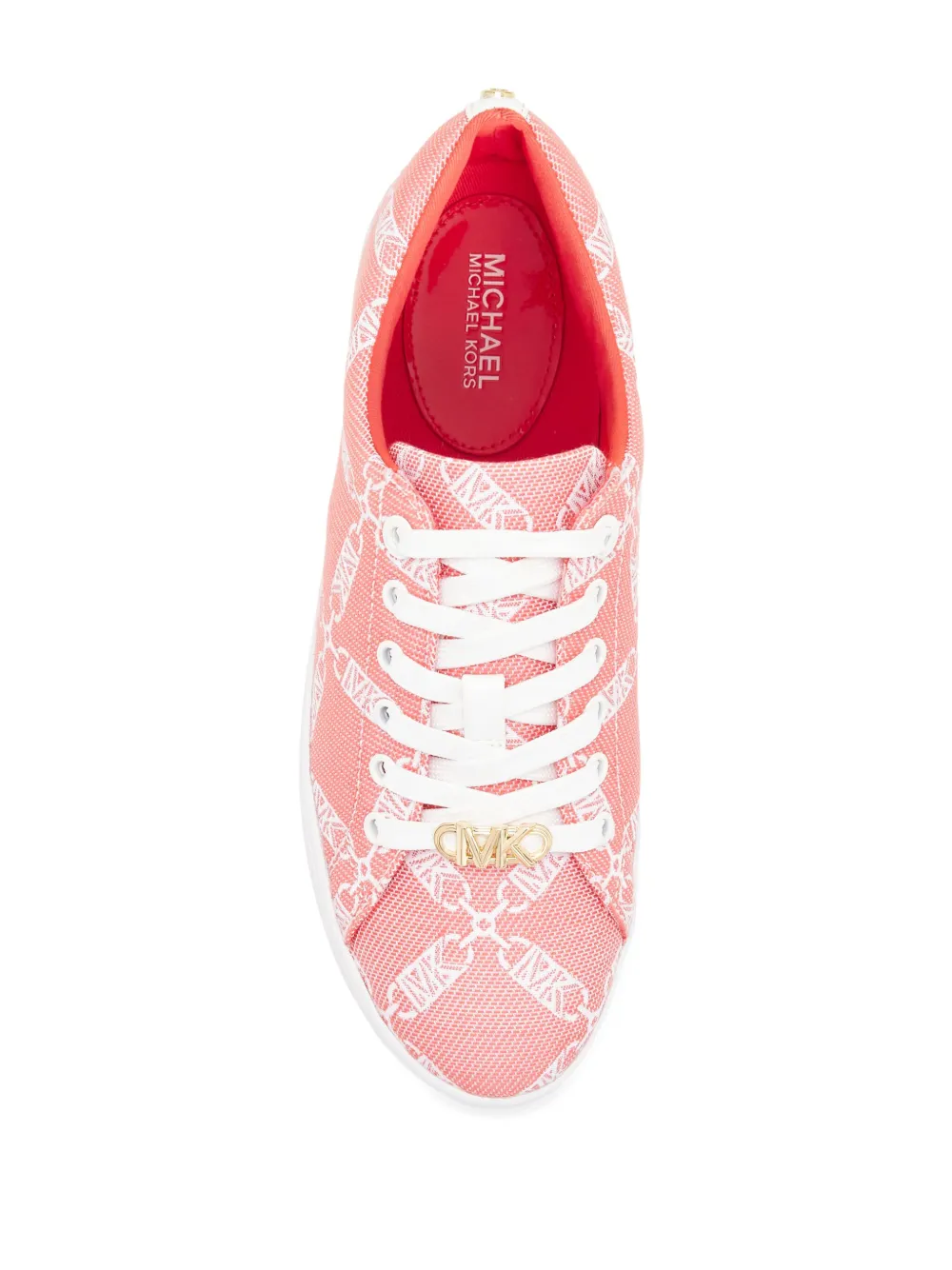 Michael Kors Keaton Empire logo-print sneakers Pink