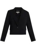 Michael Michael Kors cropped single-breasted blazer - Black