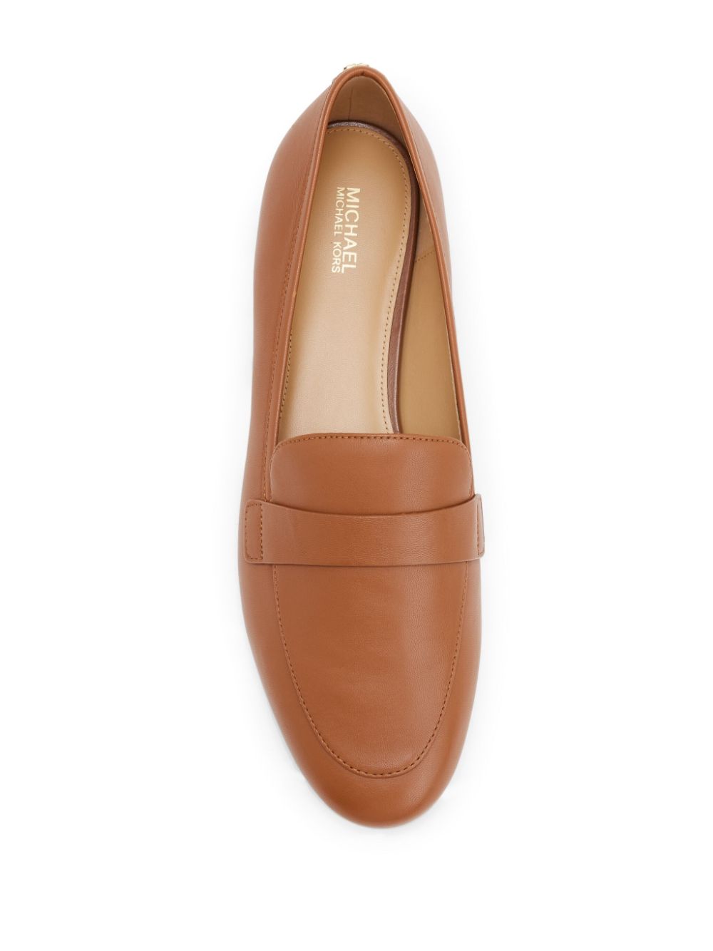 Michael Kors Regan Flex leather loafer Brown