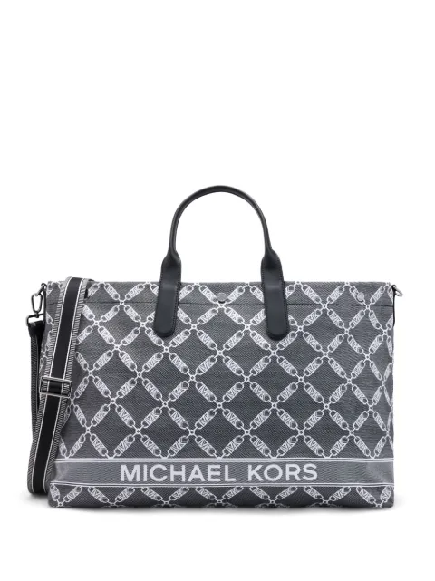 Michael Kors Hudson jacquard tote bag 