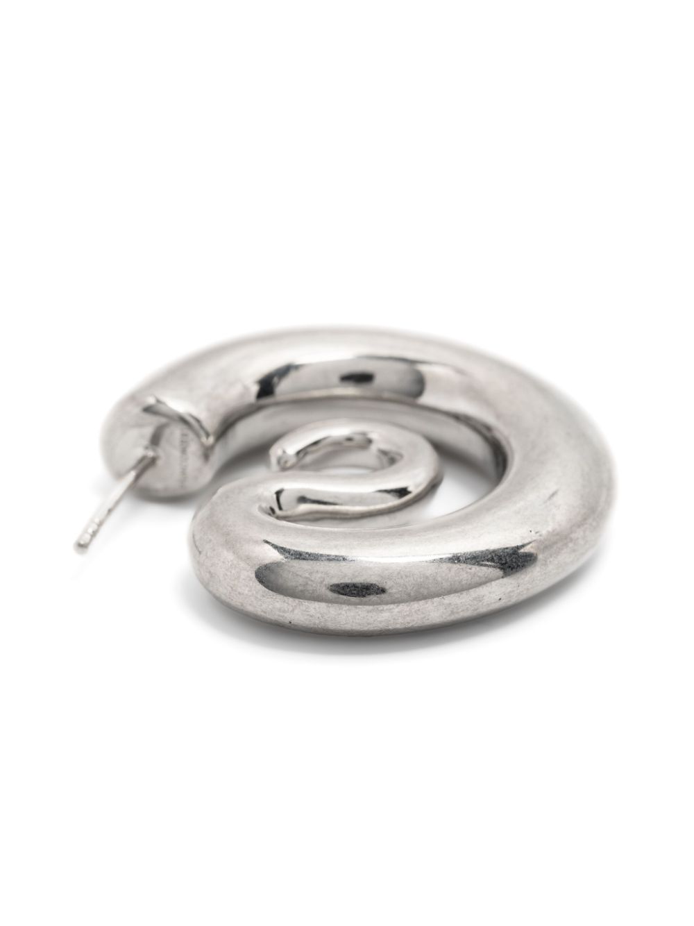 Shop Panconesi Small Serpent Earrings In Silber