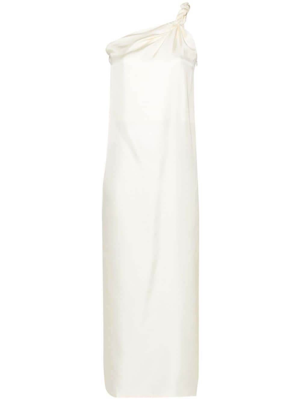 Adela one-shoulder maxi dress