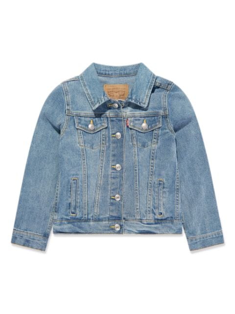 Levi's Kids chamarra de mezclilla con botones