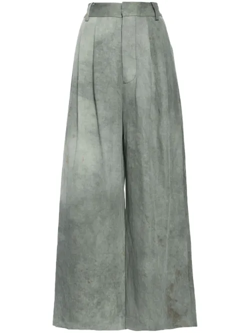 Pantalon palazzo Paella à taille haute - Uma Wang - Modalova