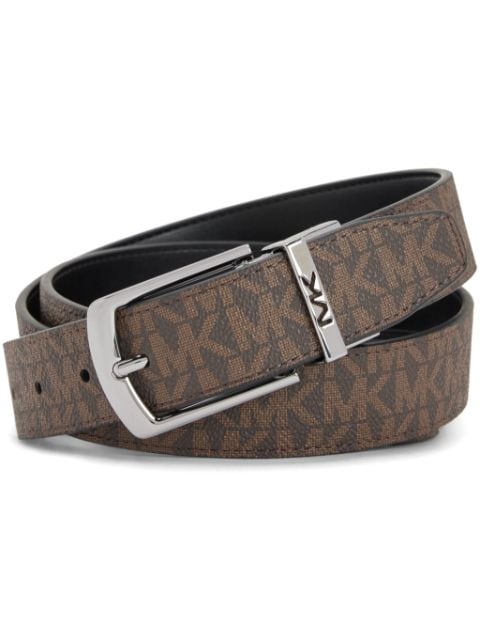 Michael Kors logo-print belt