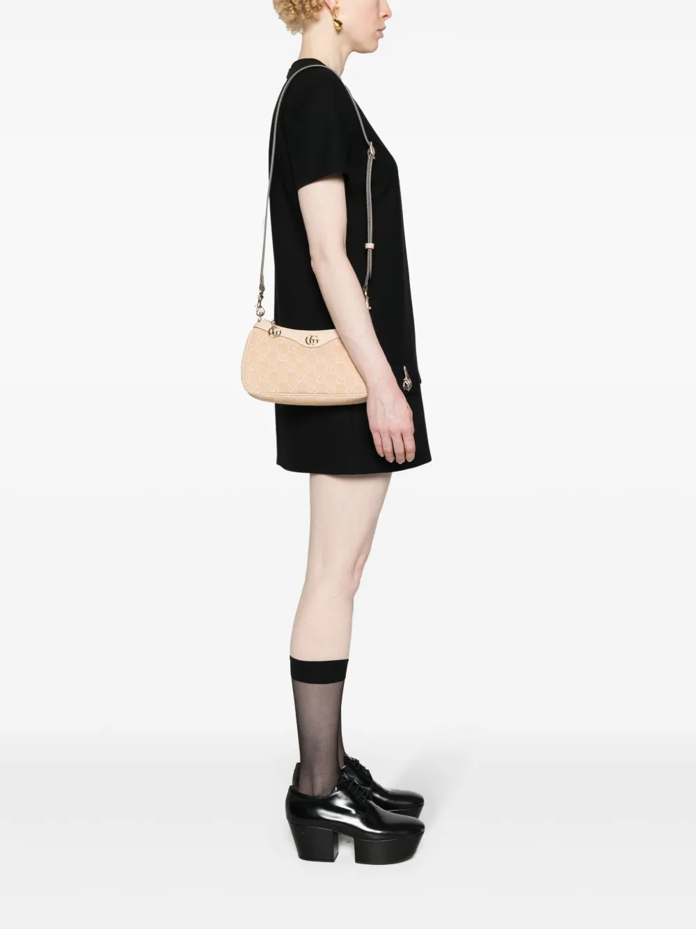 Gucci Ophidia GG schoudertas - Beige