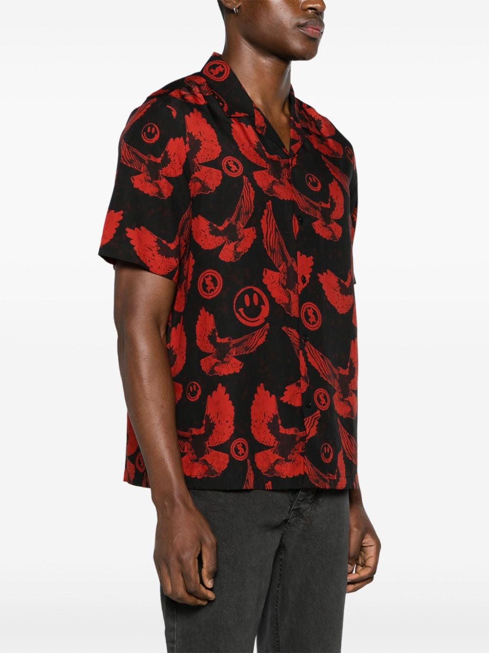 Ksubi Overhemd met knopen Zwart