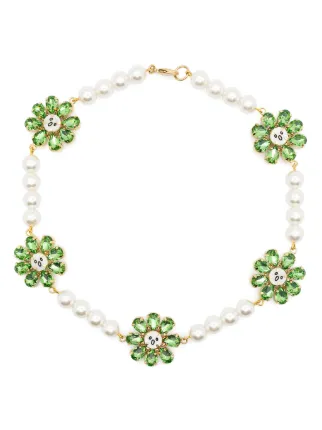 Charles Jeffrey Loverboy Crazy Daizy Pearl ネックレス 