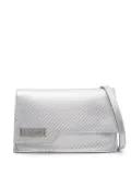 Coperni Folder leather mini bag - Silver