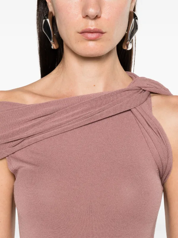 トップス Rick Owens 2020AW ribbed sleeveless top Rick Owens 2020AW